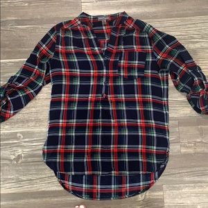 Market & Spruce Flannel Shirt